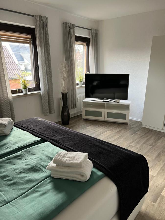 Ferien-Whg Stuenkel Nahe Steinhuder Meer Mit Garten Und Balkon Extérieur photo