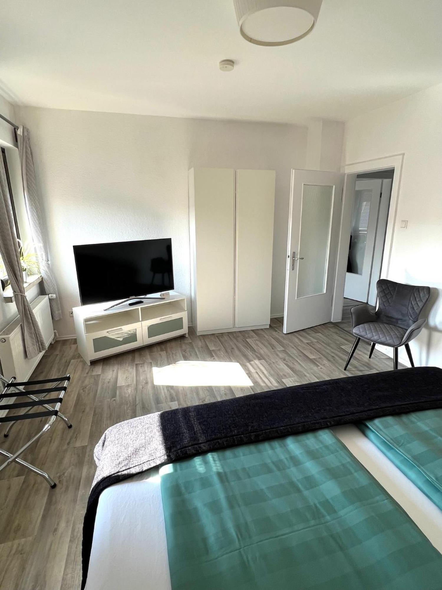 Ferien-Whg Stuenkel Nahe Steinhuder Meer Mit Garten Und Balkon Extérieur photo