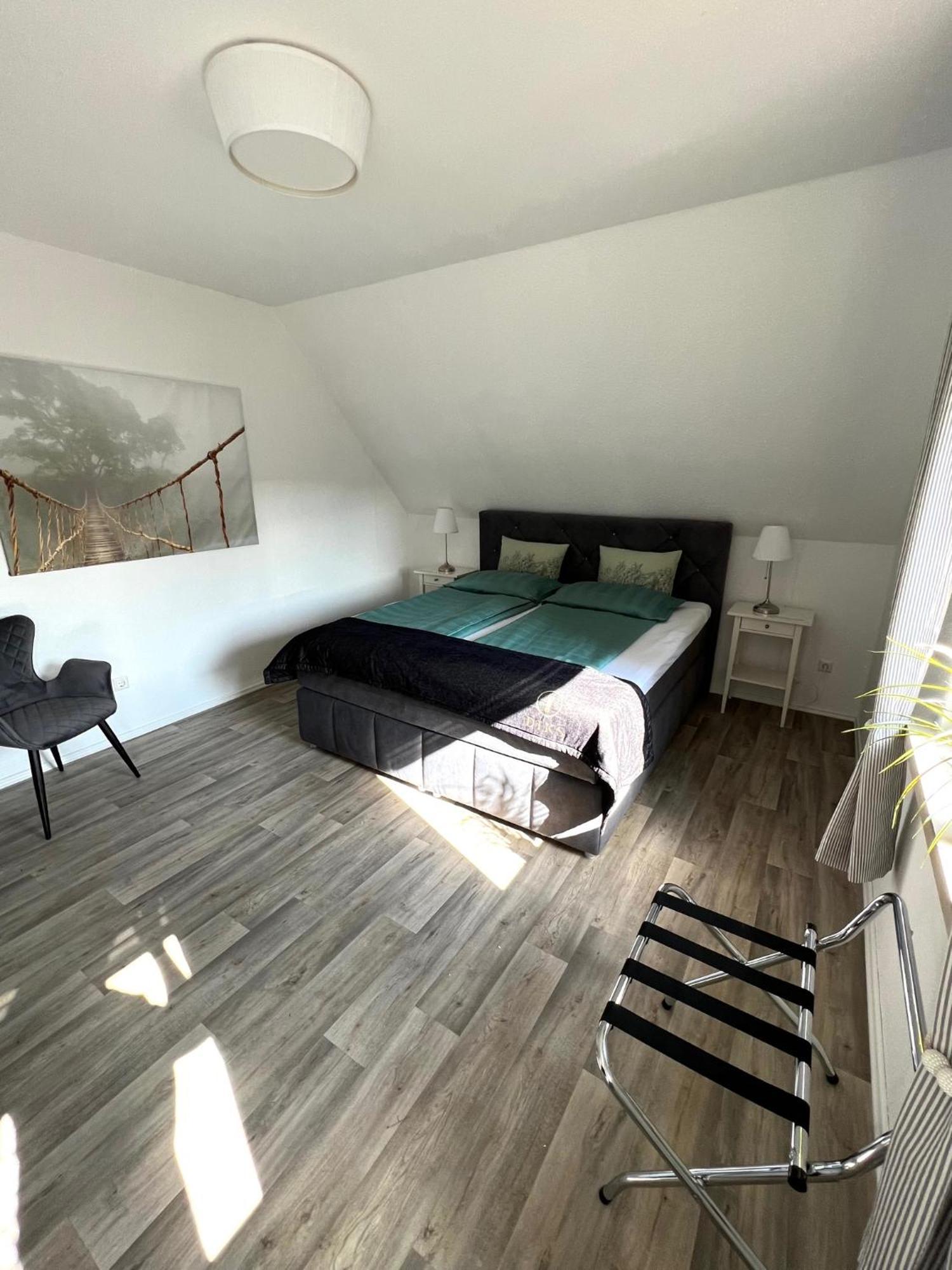 Ferien-Whg Stuenkel Nahe Steinhuder Meer Mit Garten Und Balkon Extérieur photo