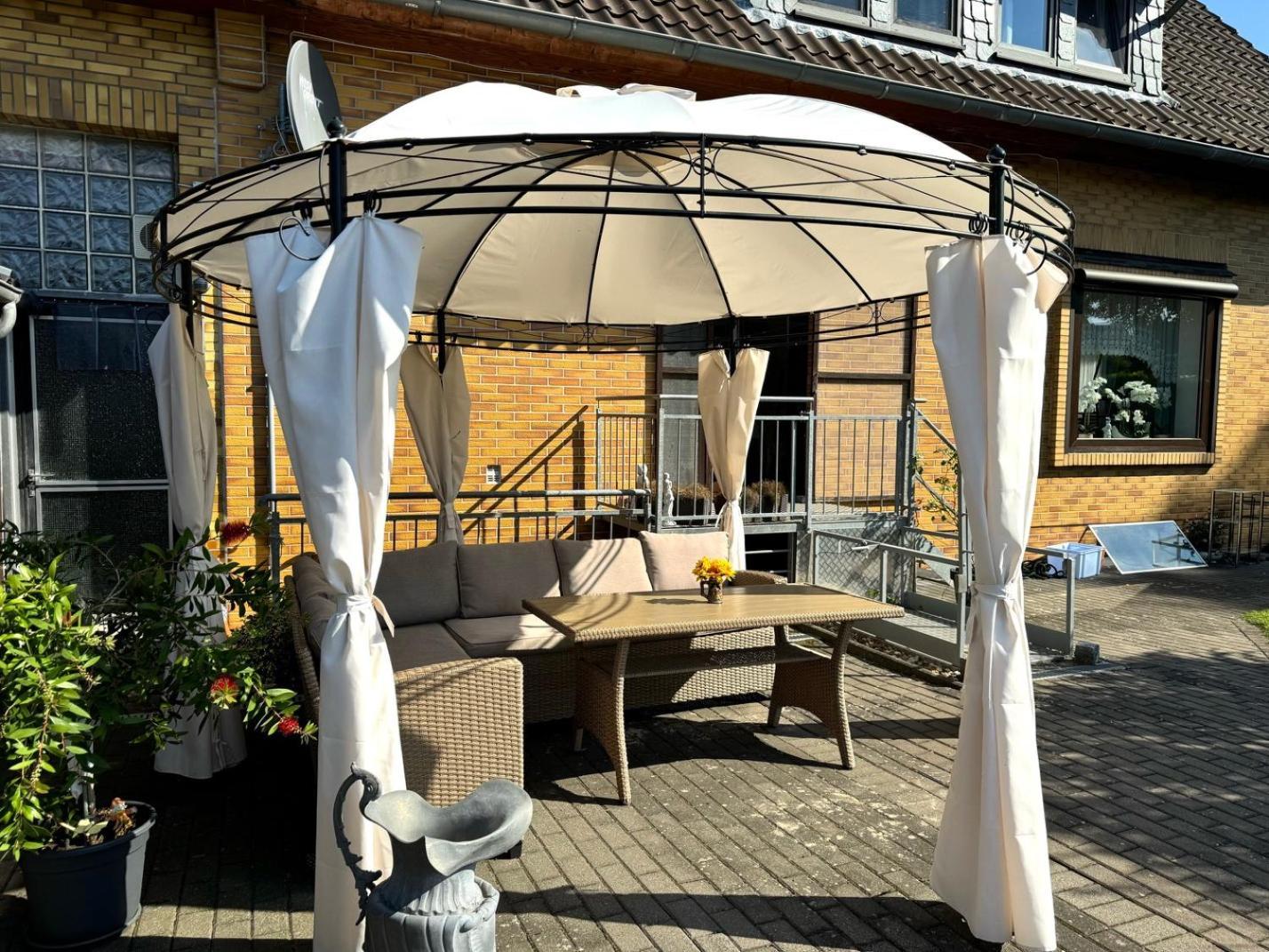 Ferien-Whg Stuenkel Nahe Steinhuder Meer Mit Garten Und Balkon Extérieur photo