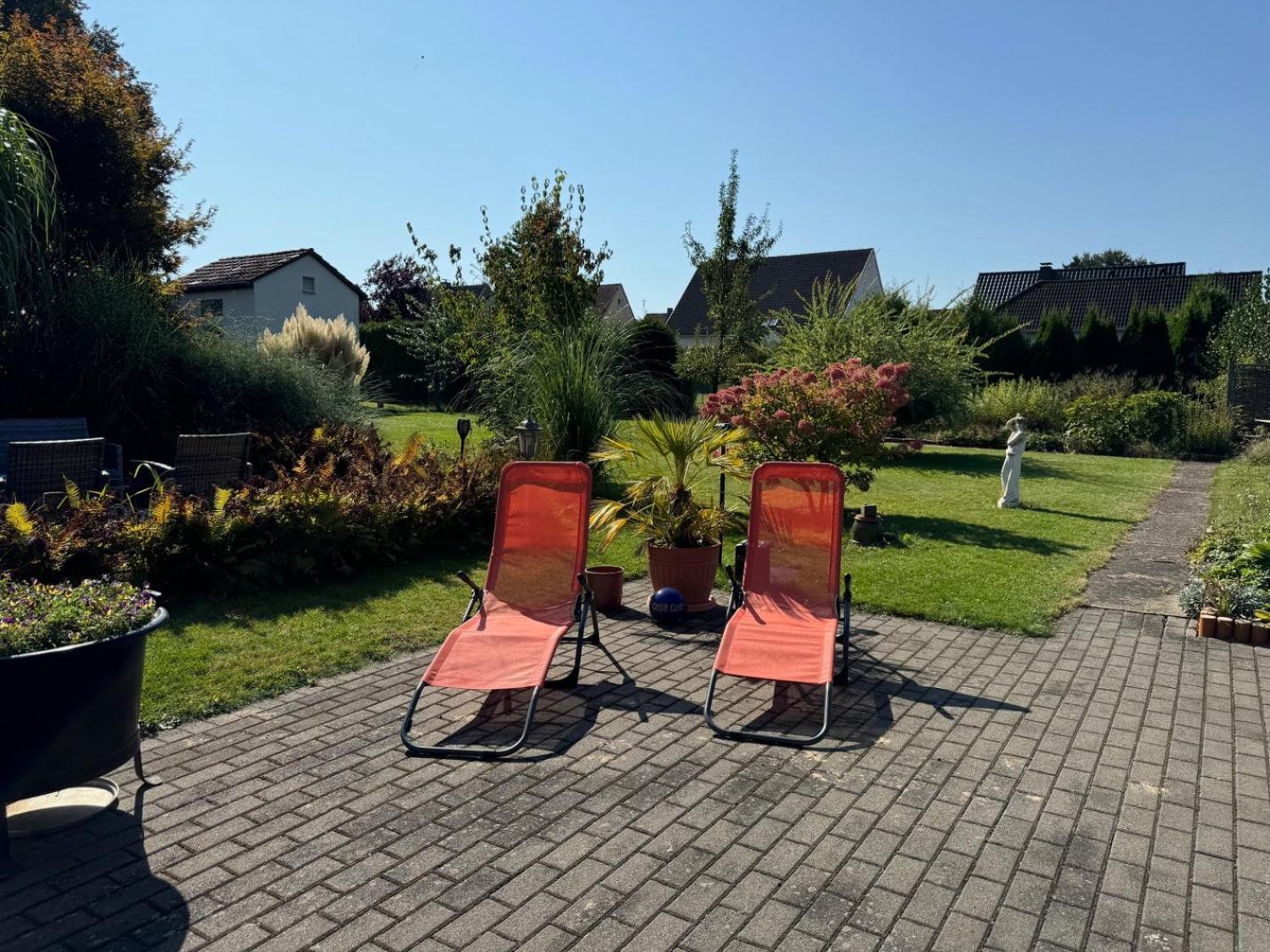 Ferien-Whg Stuenkel Nahe Steinhuder Meer Mit Garten Und Balkon Extérieur photo