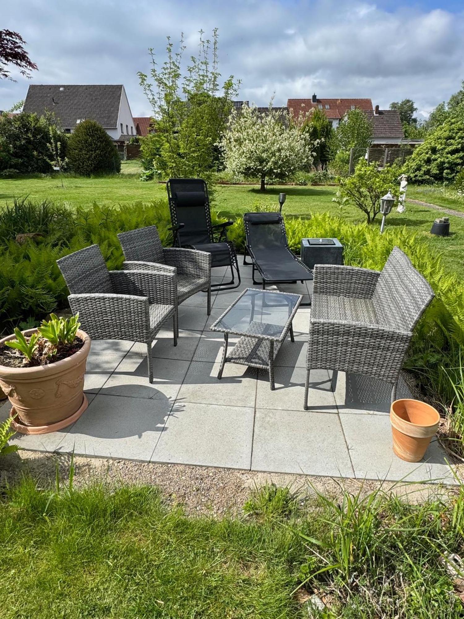 Ferien-Whg Stuenkel Nahe Steinhuder Meer Mit Garten Und Balkon Extérieur photo