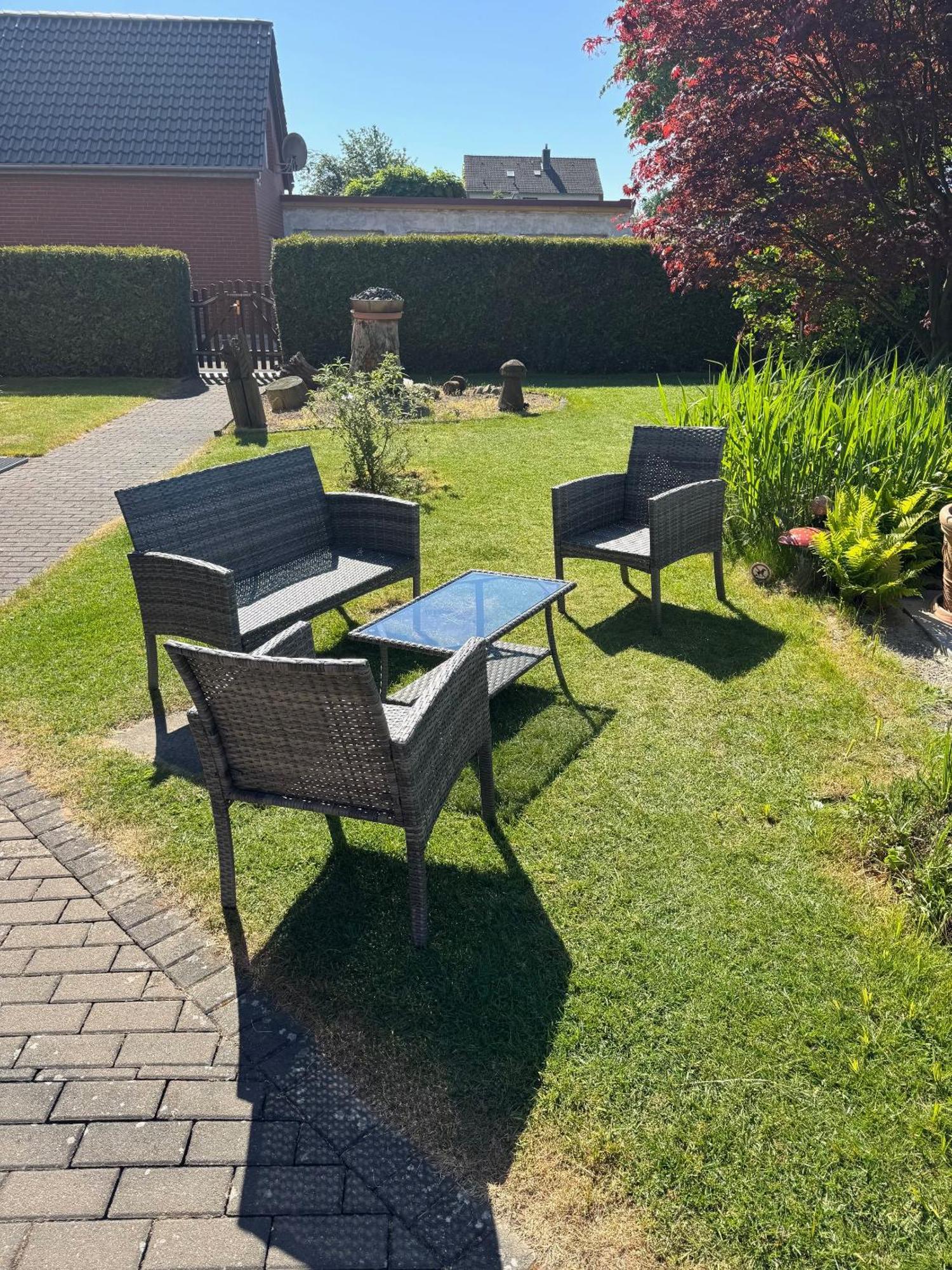 Ferien-Whg Stuenkel Nahe Steinhuder Meer Mit Garten Und Balkon Extérieur photo