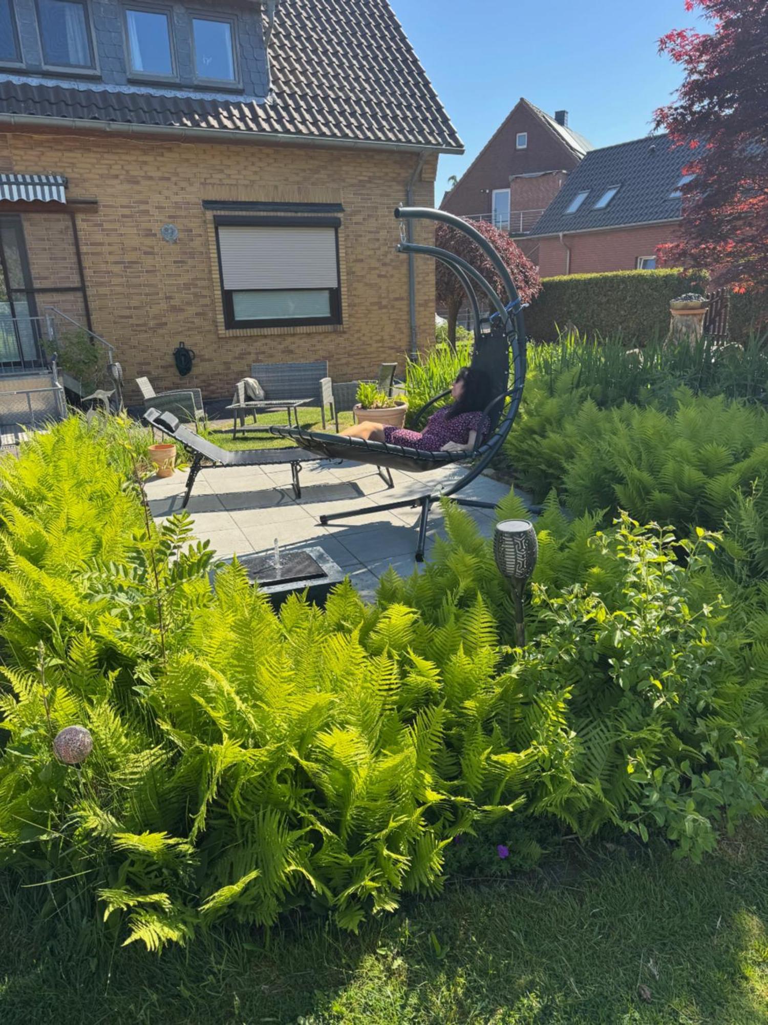 Ferien-Whg Stuenkel Nahe Steinhuder Meer Mit Garten Und Balkon Extérieur photo